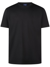 Marvelis T-Shirt - Regular Fit - Rundhals - merzerisierte Baumwolle - schwarz
