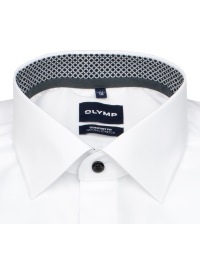 OLYMP Hemd - Comfort Fit - Kentkragen - Patch - Kontrastknöpfe - weiß - Thumbnail ID: arimwovd52