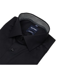 OLYMP Hemd - Comfort Fit - Kentkragen - Patch - schwarz - Thumbnail ID: arimf7969t