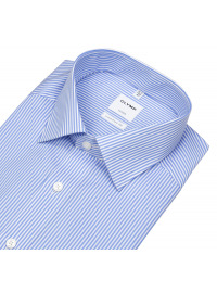 OLYMP Hemd - Comfort Fit - Kentkragen - Twill - Streifen - hellblau / weiß - Thumbnail ID: arimoabdnh