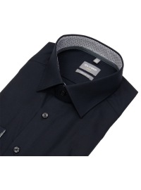 OLYMP Hemd - Comfort Fit - New Kent Kragen - Patch - schwarz - Thumbnail ID: arimcn83d8