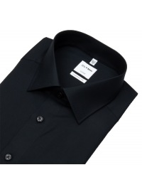 OLYMP Shirt - Comfort Fit - New Kent Collar - Black - Thumbnail ID: arim529dmc