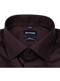 OLYMP Hemd - Level Five Body Fit - Chambray - dunkelrot - Thumbnail ID: arim9c9wta