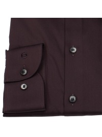 OLYMP Hemd - Level Five Body Fit - Chambray - dunkelrot - Thumbnail ID: arimmqmwo5