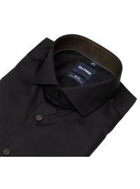 OLYMP Hemd - Level Five Body Fit - Chambray - schwarz - Thumbnail ID: arimfhoowc