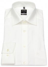 OLYMP Shirt - Luxor Modern Fit - Light Beige - Extra Long Sleeve 69cm - w/o OP