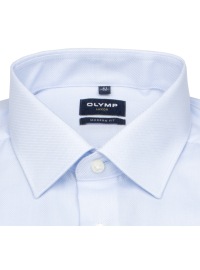 OLYMP Hemd - Luxor Modern Fit - Natté Struktur - hellblau - Thumbnail ID: arimnsu651