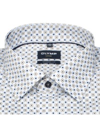OLYMP Hemd - Modern Fit - floraler Print - mehrfarbig - extra langer 69cm Arm - Thumbnail ID: arim3ao691