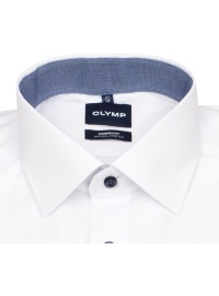 OLYMP Hemd - Modern Fit - Kentkragen - Kontrastknöpfe - weiß - Thumbnail ID: arim49ccvv