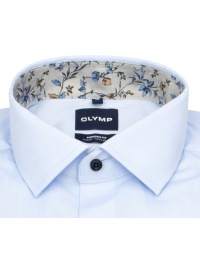 OLYMP Hemd - Modern Fit - Kentkragen - Patch - Kontrastknöpfe - hellblau - Thumbnail ID: arimw7f54w
