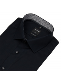 OLYMP Hemd - Modern Fit - Kentkragen - Patch - schwarz - Thumbnail ID: arim32u1sd