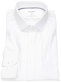 OLYMP Hemd - No. 6 Super Slim - 24/7 Climate Control Shirt - weiß