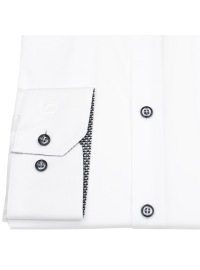 OLYMP Hemd - No. Six Super Slim - Kontrastknöpfe - weiß - extra langer 69cm Arm - Thumbnail ID: arimvfh934