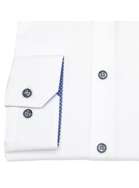 OLYMP Chemise - No. Six Super Slim - Patch - boutons contrastés - blanc - Thumbnail ID: arimvooth8