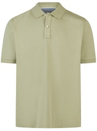 OLYMP Poloshirt - Regular Fit - Piqué - limonengrün