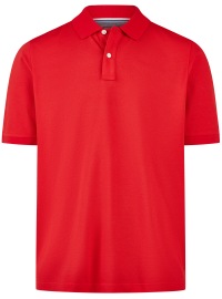 OLYMP Poloshirt - Regular Fit - Piqué - rot