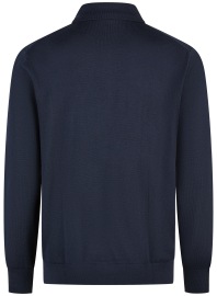 OLYMP Pullover - Polokragen - Merinowolle - dunkelblau - Thumbnail ID: arimsmo7sb