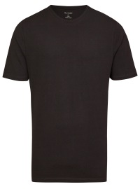 OLYMP T-Shirt Doppelpack - Modern Fit - Rundhals - schwarz - ohne OVP