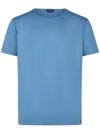 OLYMP T-Shirt - Regular Fit - Rundhals - blau