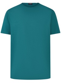 OLYMP T-Shirt - Regular Fit - Rundhals - türkis