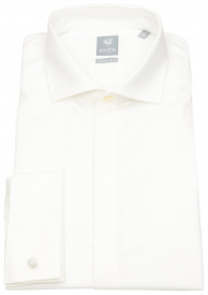 Pure Gala Shirt - Extra Slim Fit - Cutaway Collar - Double Cuff - Light Beige