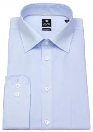 Pure Hemd - Modern Fit - Kentkragen - hellblau