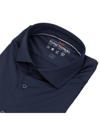 Pure Hemd - Slim Fit - Functional Shirt - Haifischkragen - blau - extra langer 70cm Arm - Thumbnail ID: arimd51o3d
