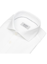 Pure Hemd - Slim Fit - Functional Shirt - Haifischkragen - weiß - extra langer 70cm Arm - Thumbnail ID: arim392q2h