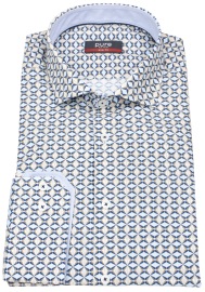 Pure Shirt - Slim Fit - Cutaway Collar - Blue / Light Blue