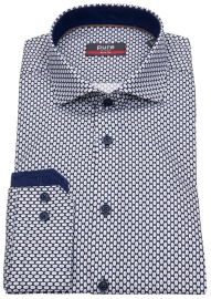 Pure Shirt - Slim Fit - Contrast Buttons - Blue / Light Blue