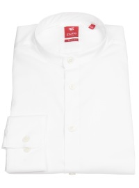 Pure Shirt - Slim Fit - Banded Collar - White - w/o OP