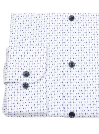 Pure Hemd - Slim Fit Stretch - Haifischkragen - Kontrastknöpfe - dunkelblau / hellblau - Thumbnail ID: arimts2hnv
