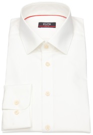 Pure Hemd - Slim Fit Stretch - Kentkragen - helles beige