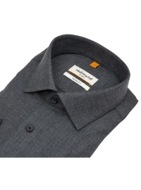 Redmond Flanellhemd - Casual Fit - dunkelgrau - Thumbnail ID: arimn3hd73