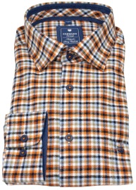 Redmond Flanellhemd - Comfort Fit - kariert - mehrfarbig