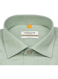Redmond Hemd - Casual Fit - Kentkragen - grün - Thumbnail ID: arimm9w45t