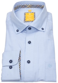 Redmond Shirt - Modern Fit - Button Down Collar - Casual - Light Blue - w/o OP