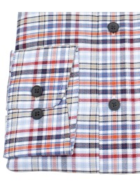Redmond Hemd - Modern Fit - Button Down Kragen - kariert - rot - Thumbnail ID: arim66d5fo