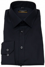 Redmond Hemd - Slim Fit - Kentkragen - schwarz - ohne OVP