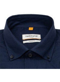 Redmond Kurzarmhemd - Comfort Fit - Button Down Kragen - dunkelblau - Thumbnail ID: arima76f6q