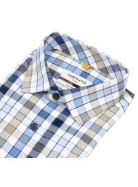 Redmond Kurzarmhemd - Comfort Fit - kariert - blau - Thumbnail ID: arim6tdsmq