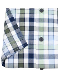 Redmond Kurzarmhemd - Comfort Fit - kariert - grün - Thumbnail ID: arimuotvsb