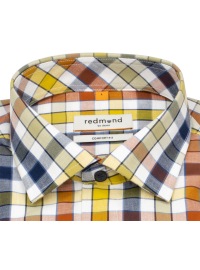 Redmond Kurzarmhemd - Comfort Fit - kariert - mehrfarbig - Thumbnail ID: arim53333d