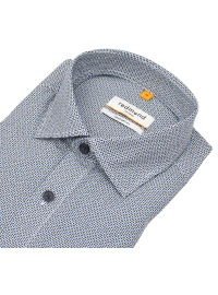 Redmond Kurzarmhemd - Comfort Fit - Print - blau / braun - Thumbnail ID: arim6o54wm