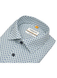 Redmond Kurzarmhemd - Comfort Fit - Print - grün - Thumbnail ID: arim112ucd