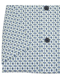 Redmond Kurzarmhemd - Comfort Fit - Print - grün - Thumbnail ID: arimv3hs68