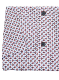 Redmond Kurzarmhemd - Comfort Fit - Print - rot - Thumbnail ID: arim49tvw1