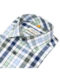 Redmond Kurzarmhemd - Modern Fit - kariert - grün - Thumbnail ID: arimfvd558