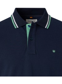 Redmond Poloshirt - Regular Fit - Piqué - Kontrastkragen - dunkelblau - Thumbnail ID: arimn8t3uv