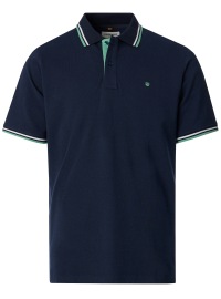 Redmond Poloshirt - Regular Fit - Piqué - Kontrastkragen - dunkelblau